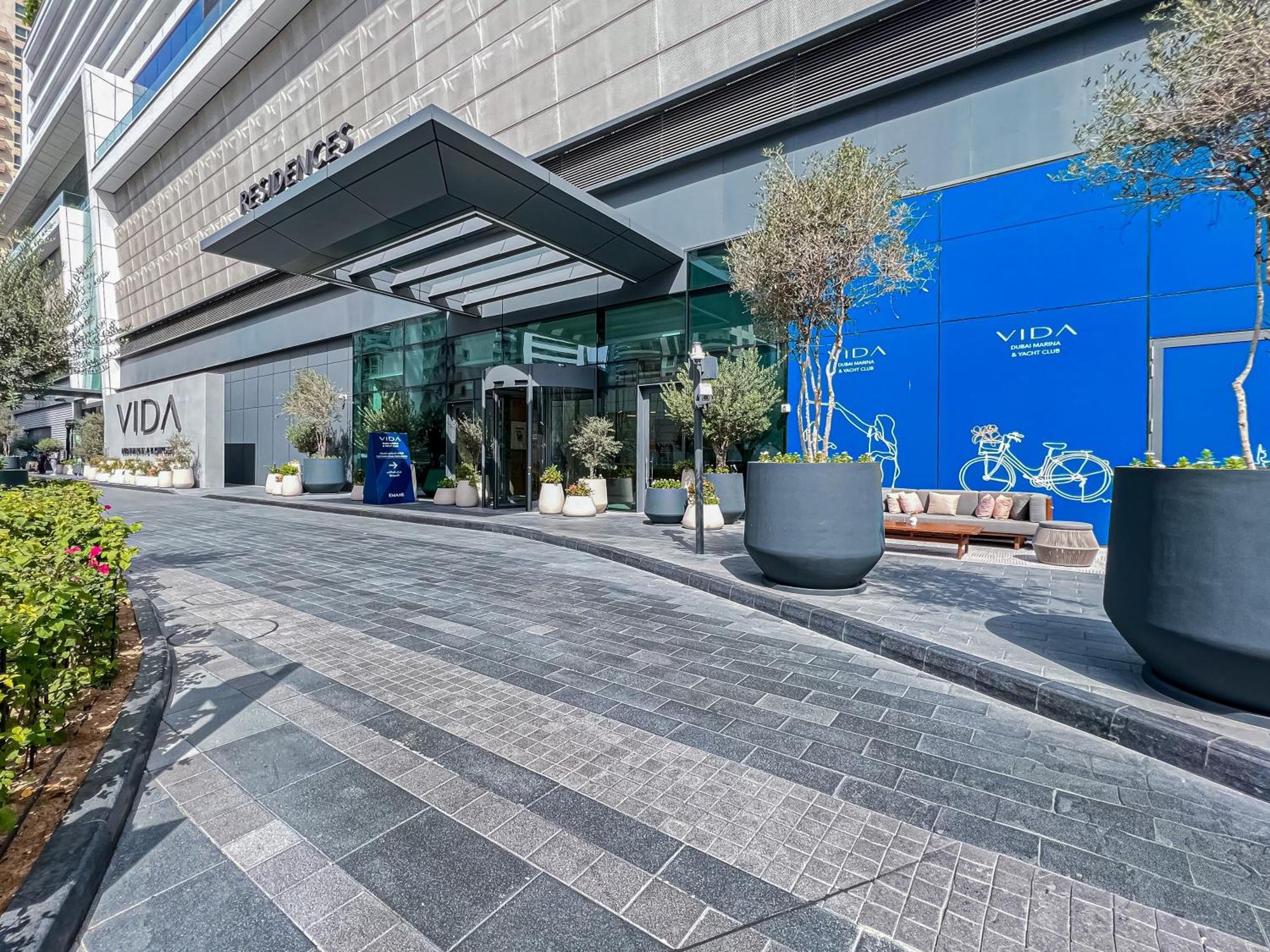 Modern 2Br High Floor Haven In Vida Dubai Marina 아파트 외부 사진