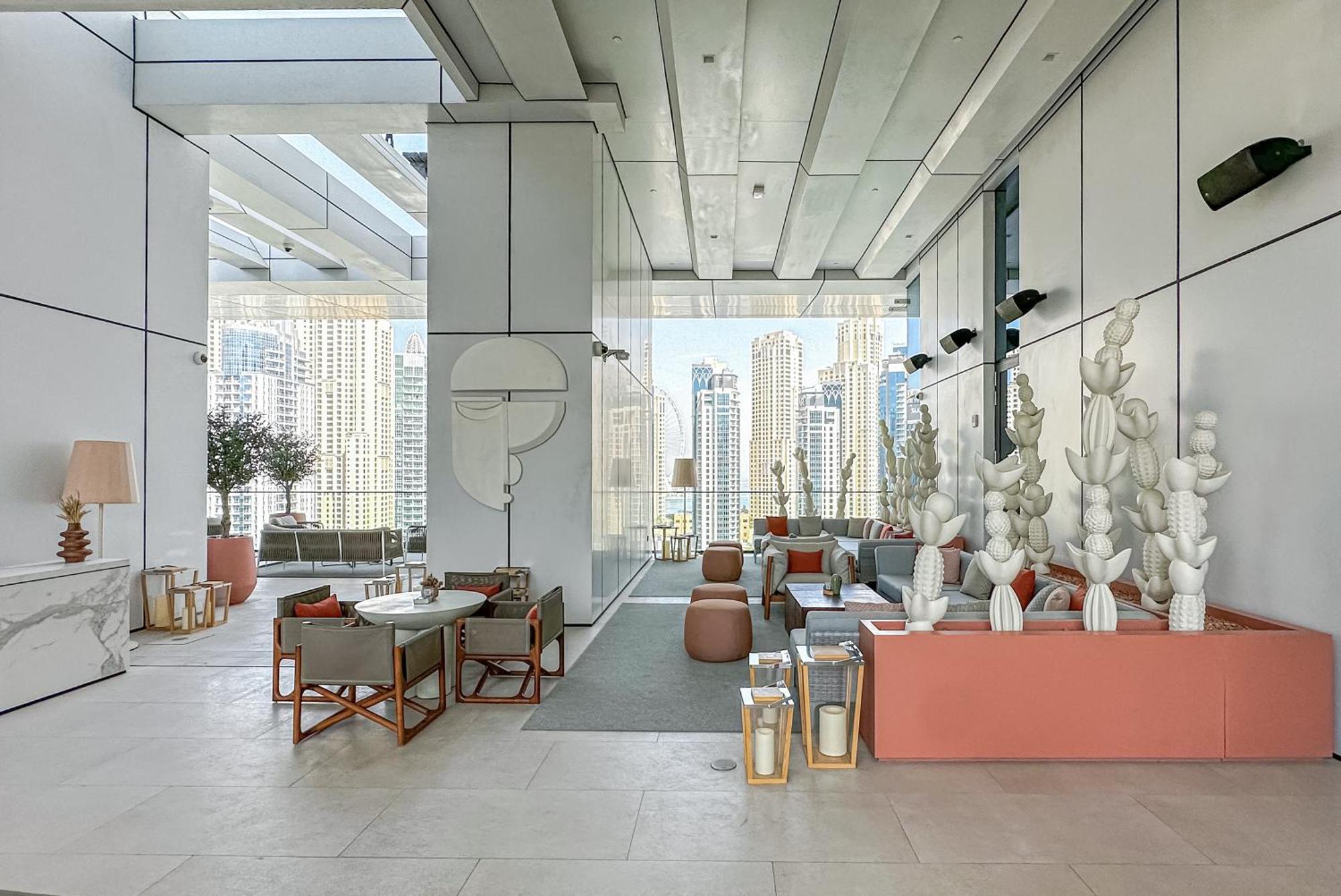 Modern 2Br High Floor Haven In Vida Dubai Marina 아파트 외부 사진
