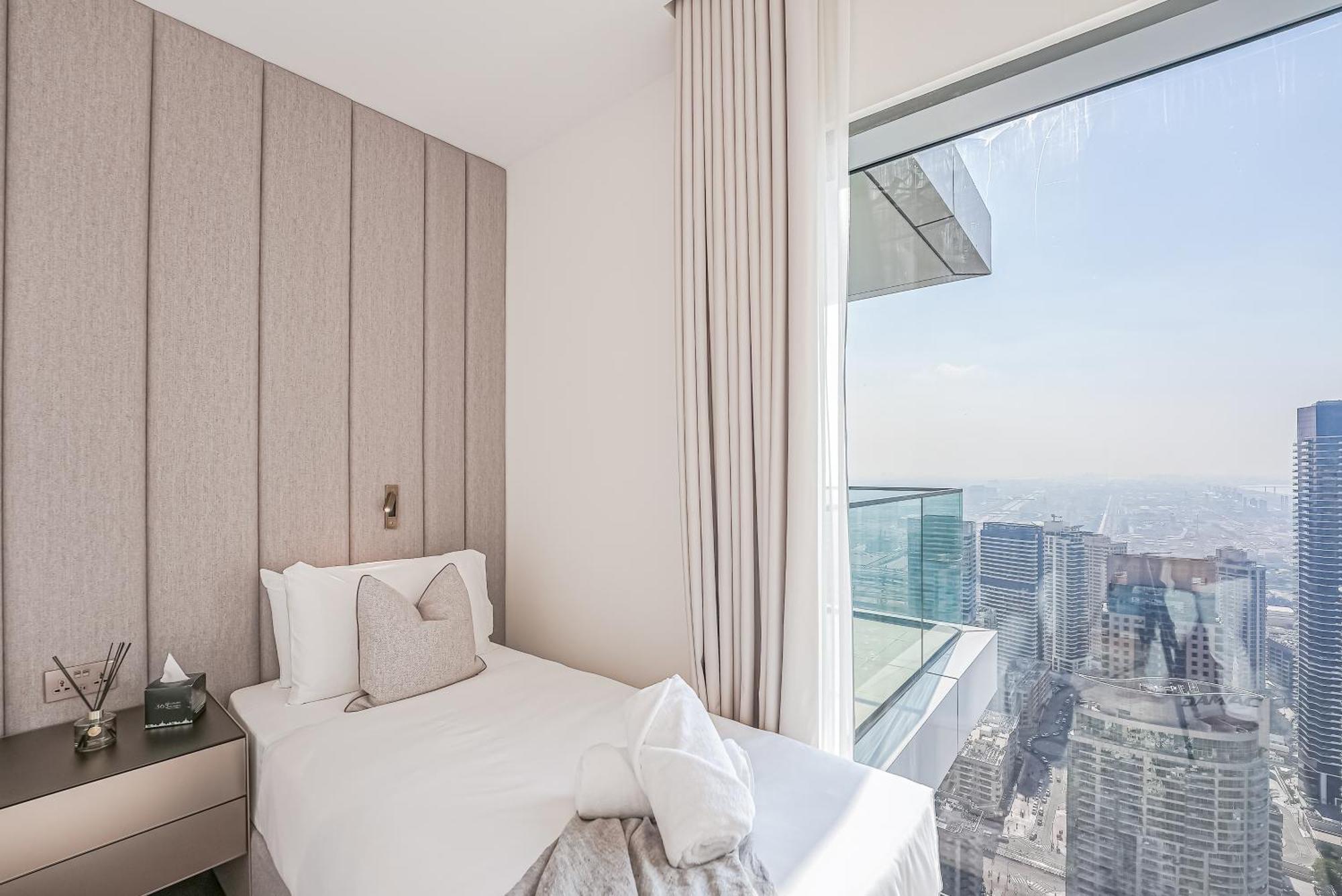 Modern 2Br High Floor Haven In Vida Dubai Marina 아파트 외부 사진
