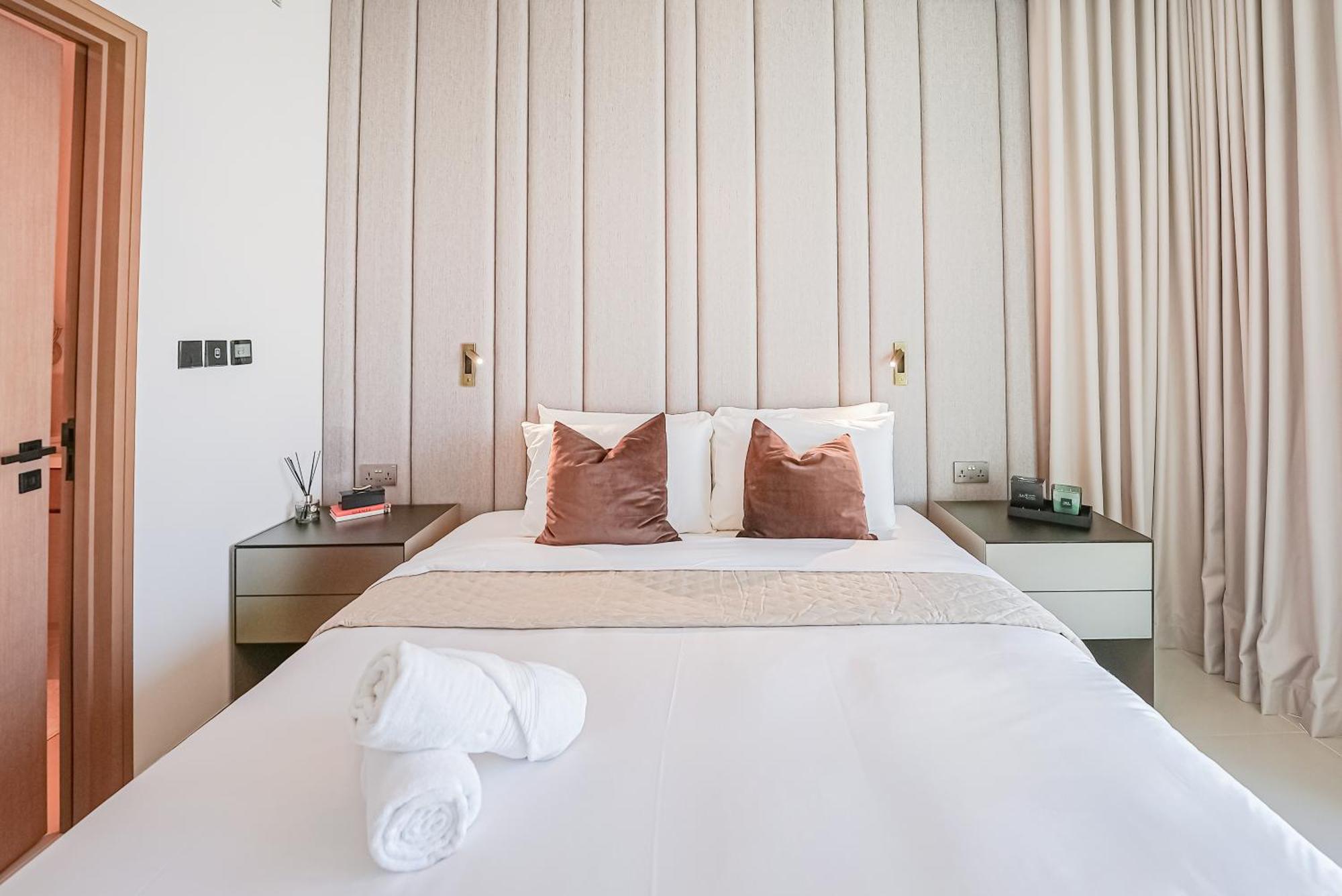 Modern 2Br High Floor Haven In Vida Dubai Marina 아파트 외부 사진