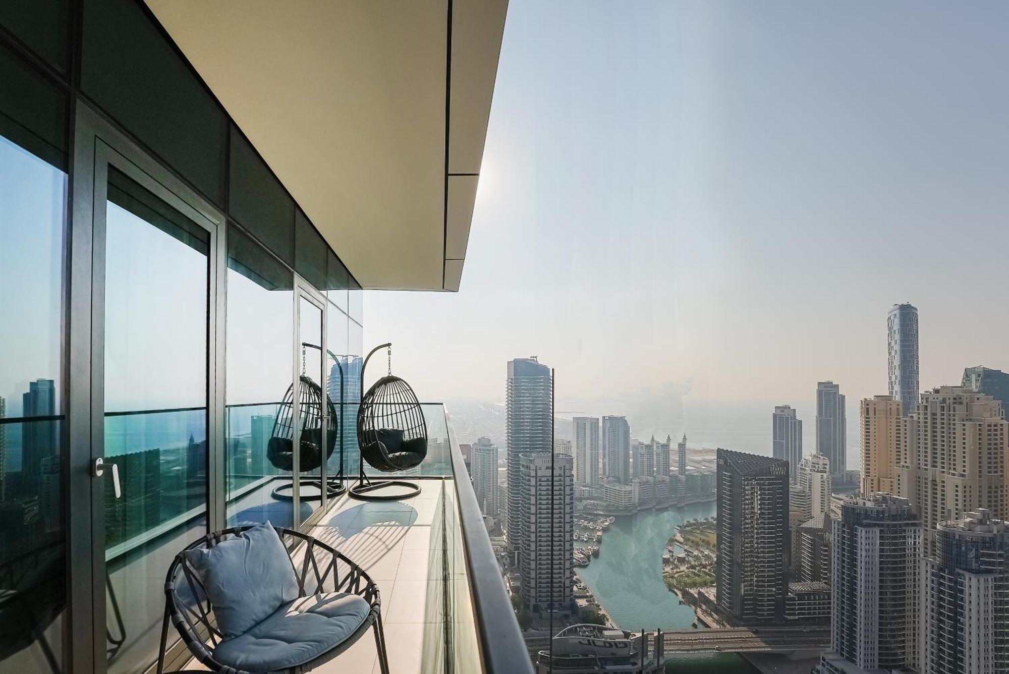 Modern 2Br High Floor Haven In Vida Dubai Marina 아파트 외부 사진