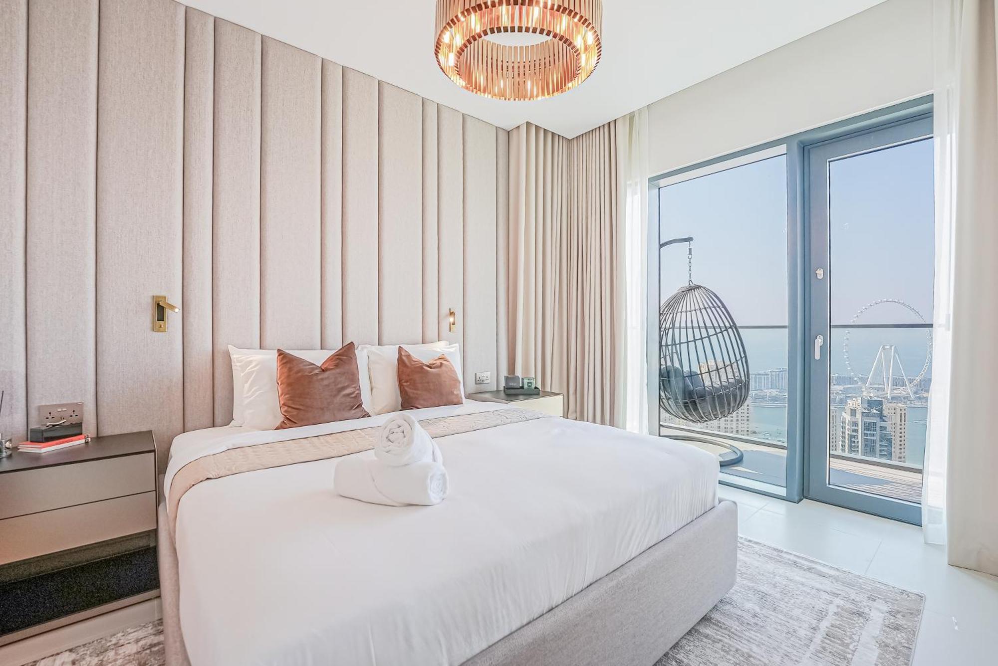 Modern 2Br High Floor Haven In Vida Dubai Marina 아파트 외부 사진