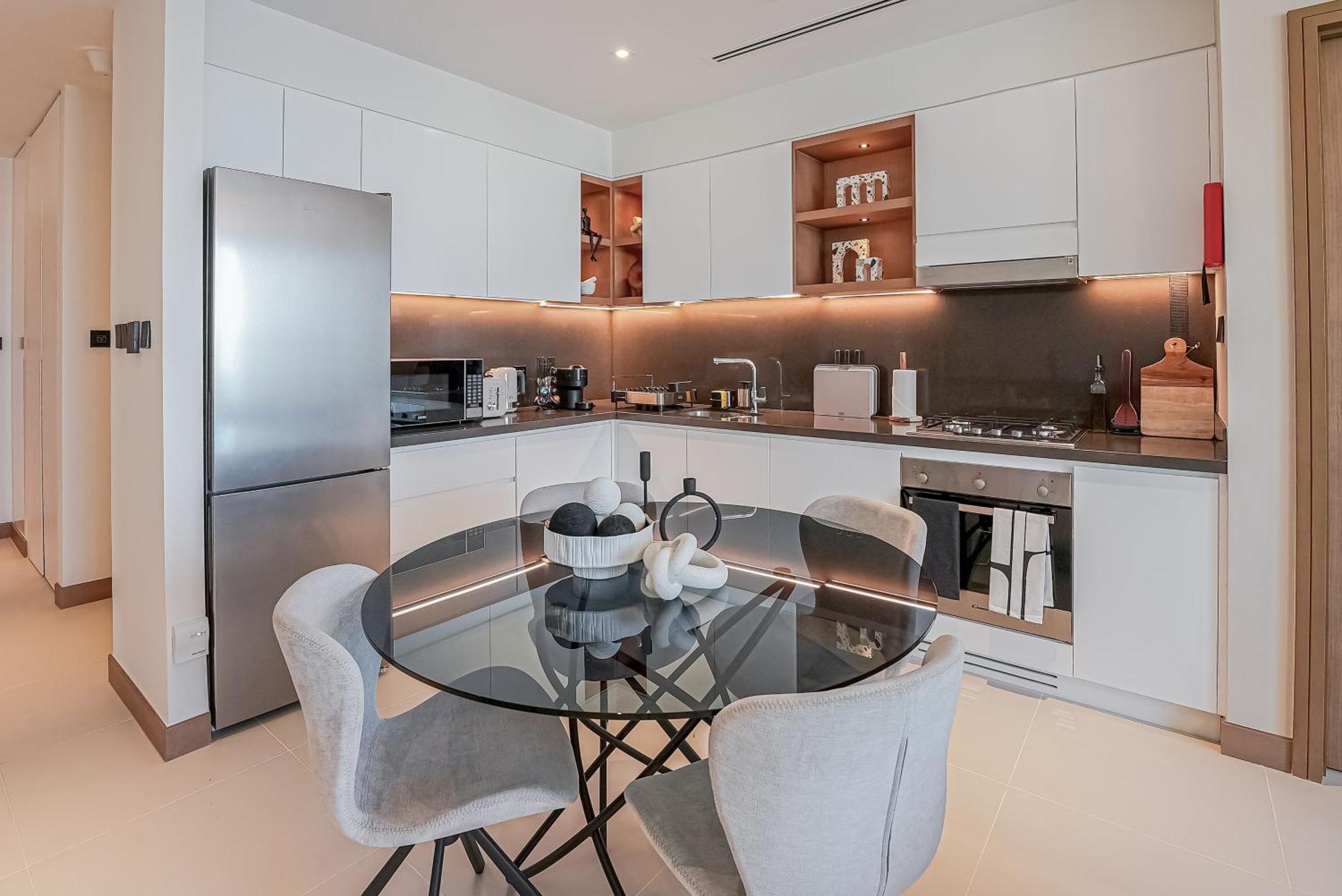 Modern 2Br High Floor Haven In Vida Dubai Marina 아파트 외부 사진