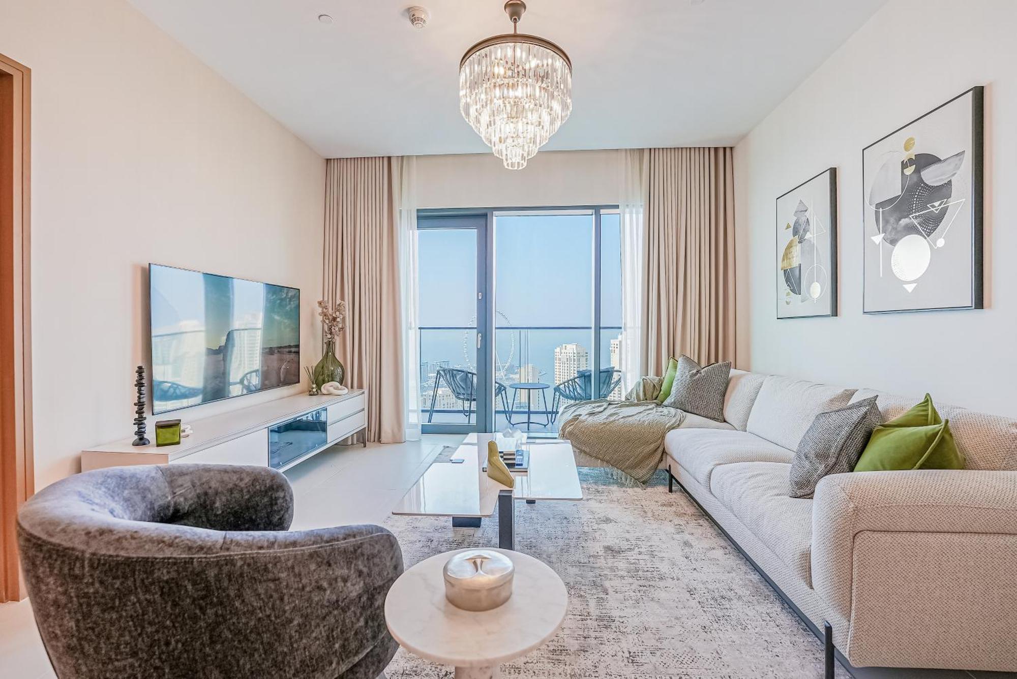 Modern 2Br High Floor Haven In Vida Dubai Marina 아파트 외부 사진
